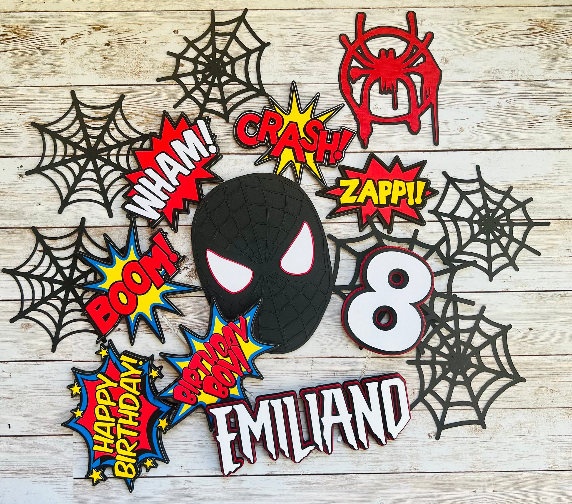 spiderman cutouts