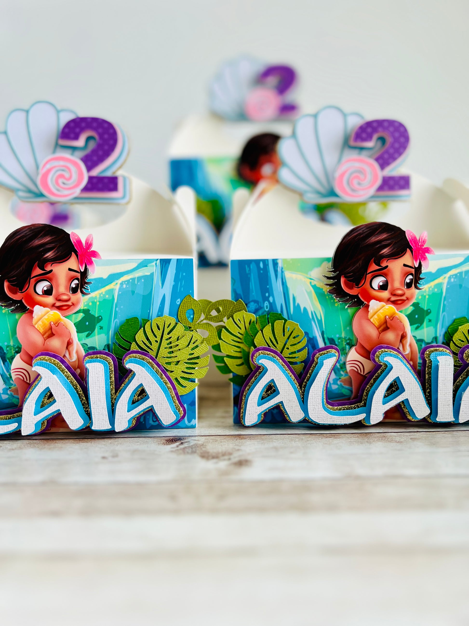 Moana gable boxes