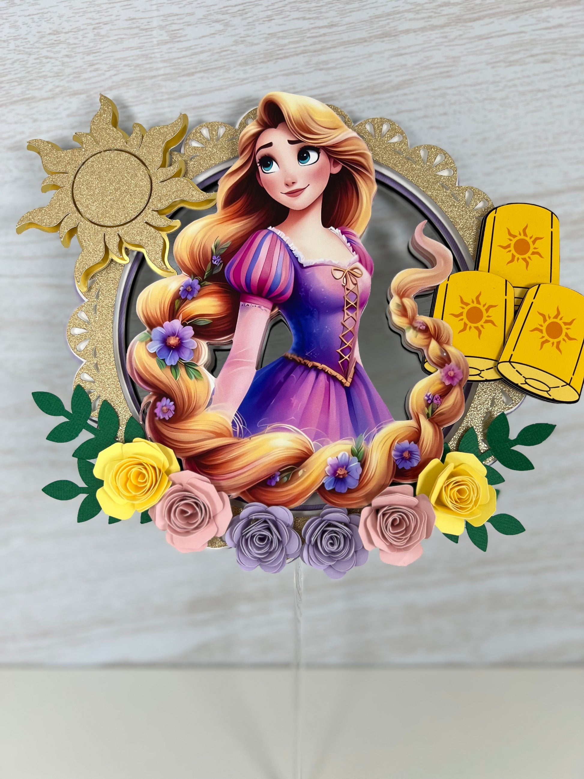 Tangled Cake Topper