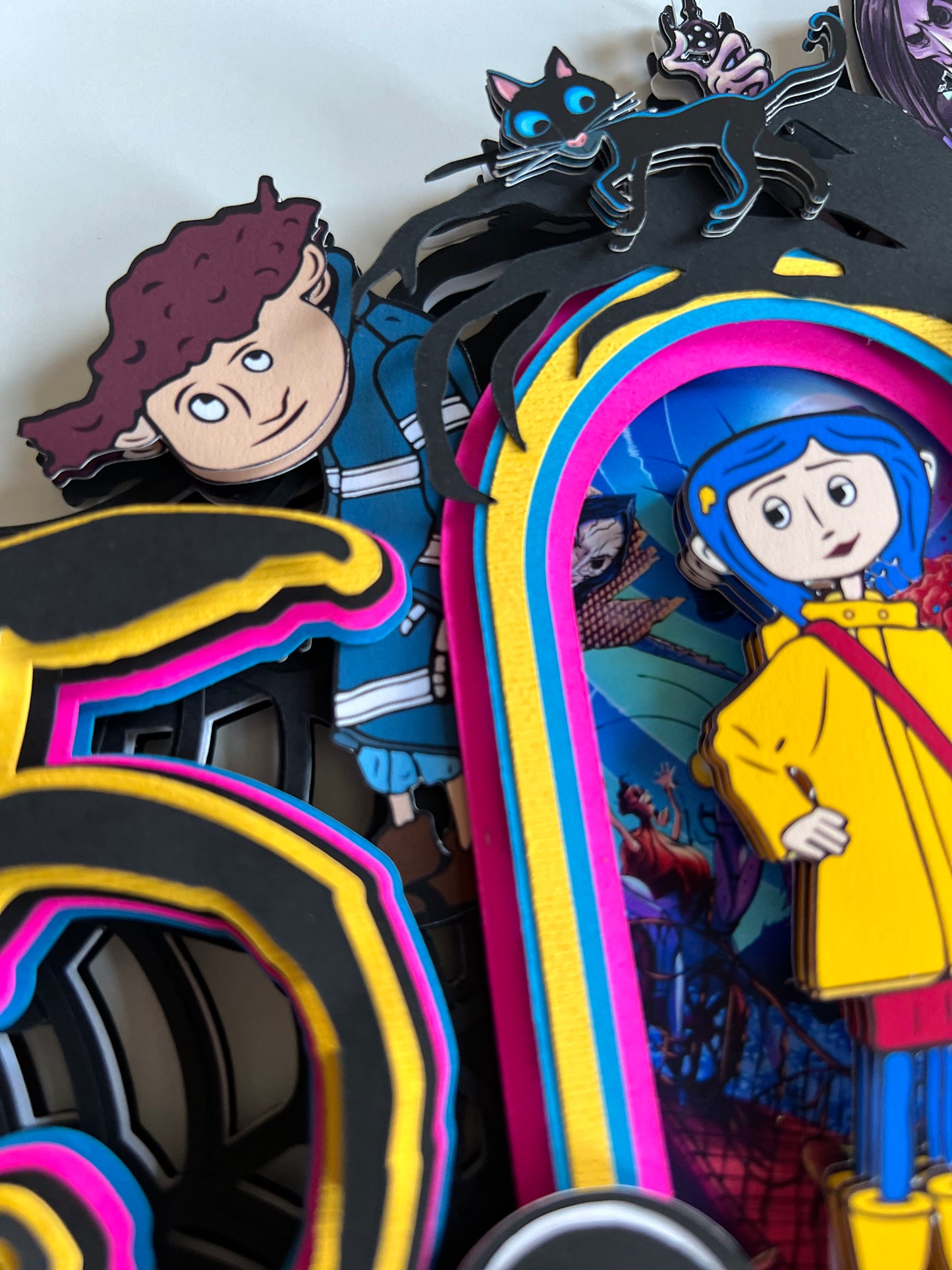 Coraline cake topper