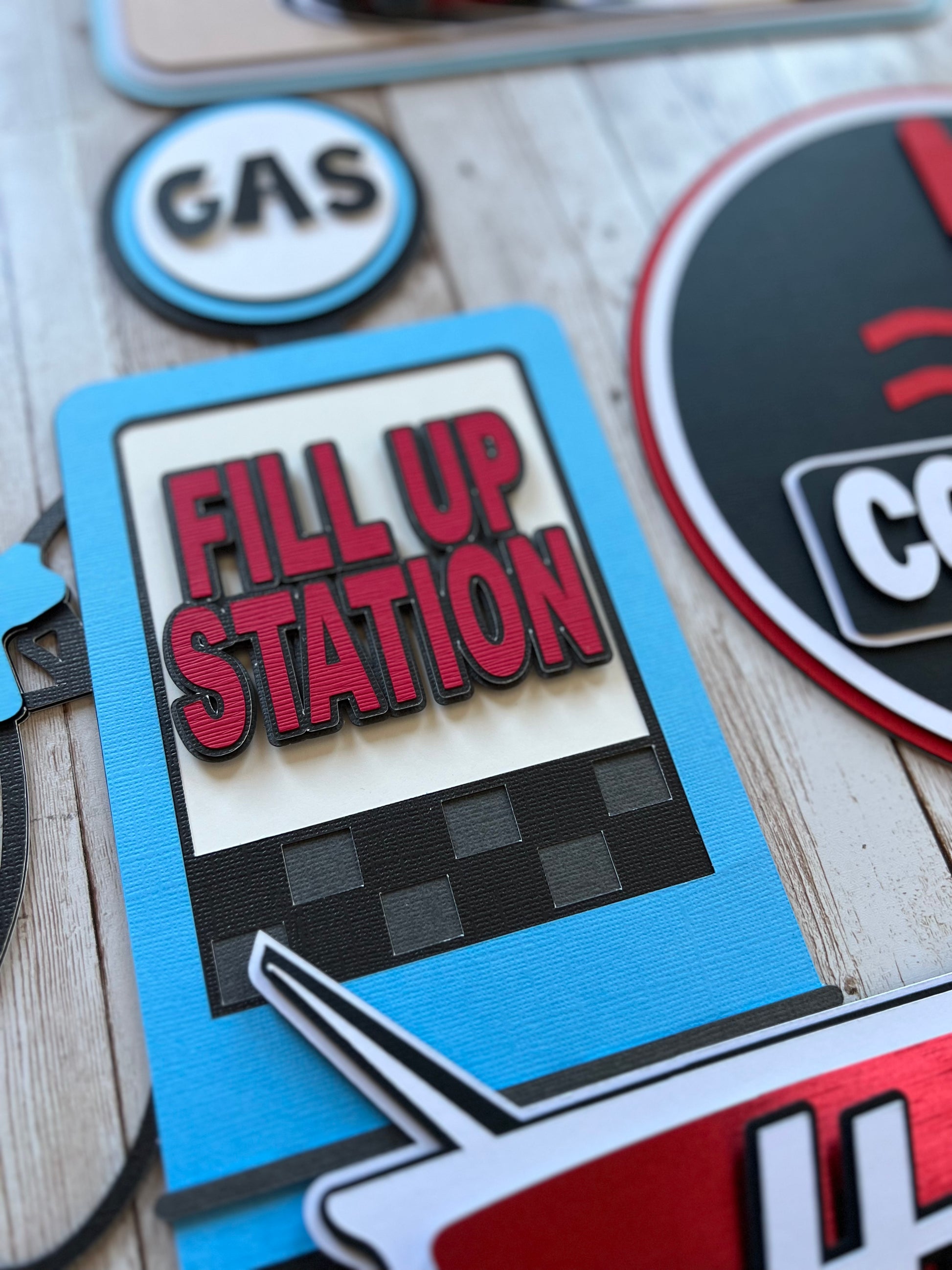radiator springs signs
