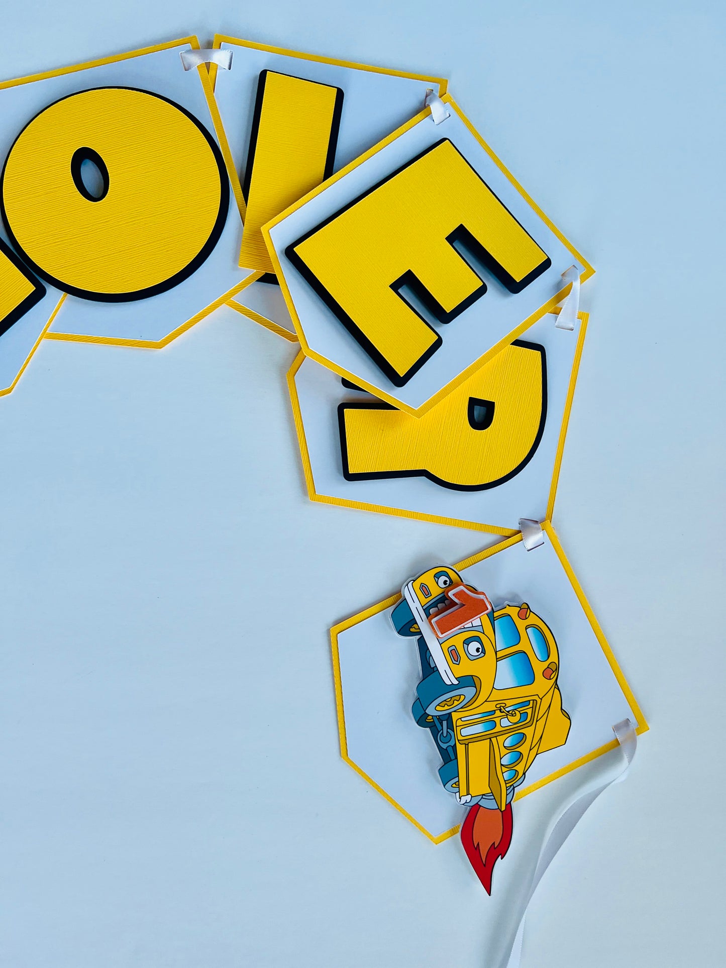 The Magic School Bus Birthday Banner