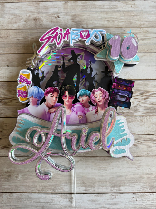 Saja Boys Cake Toppers