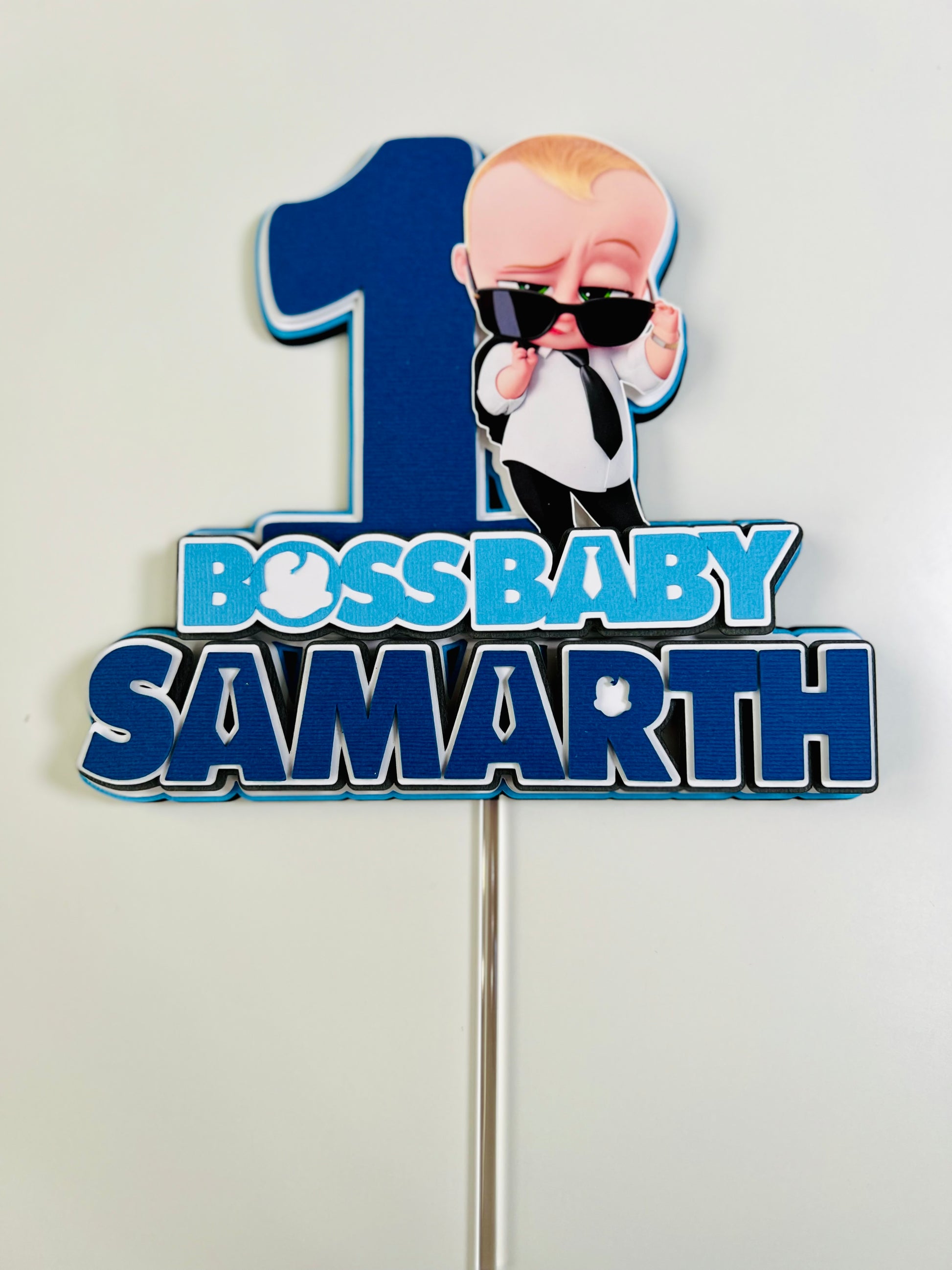 boss baby cake topper