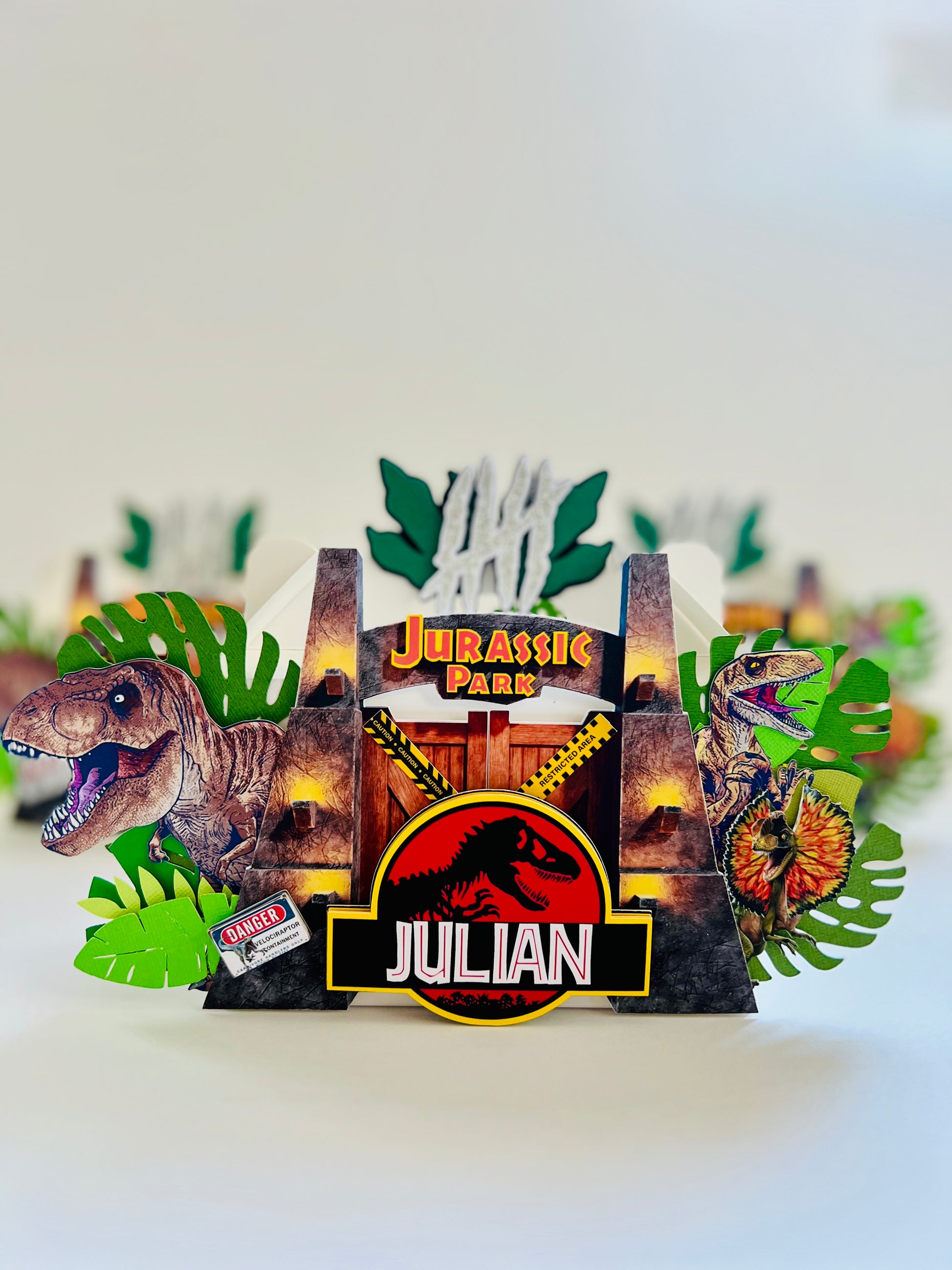 Dino Favor Boxes