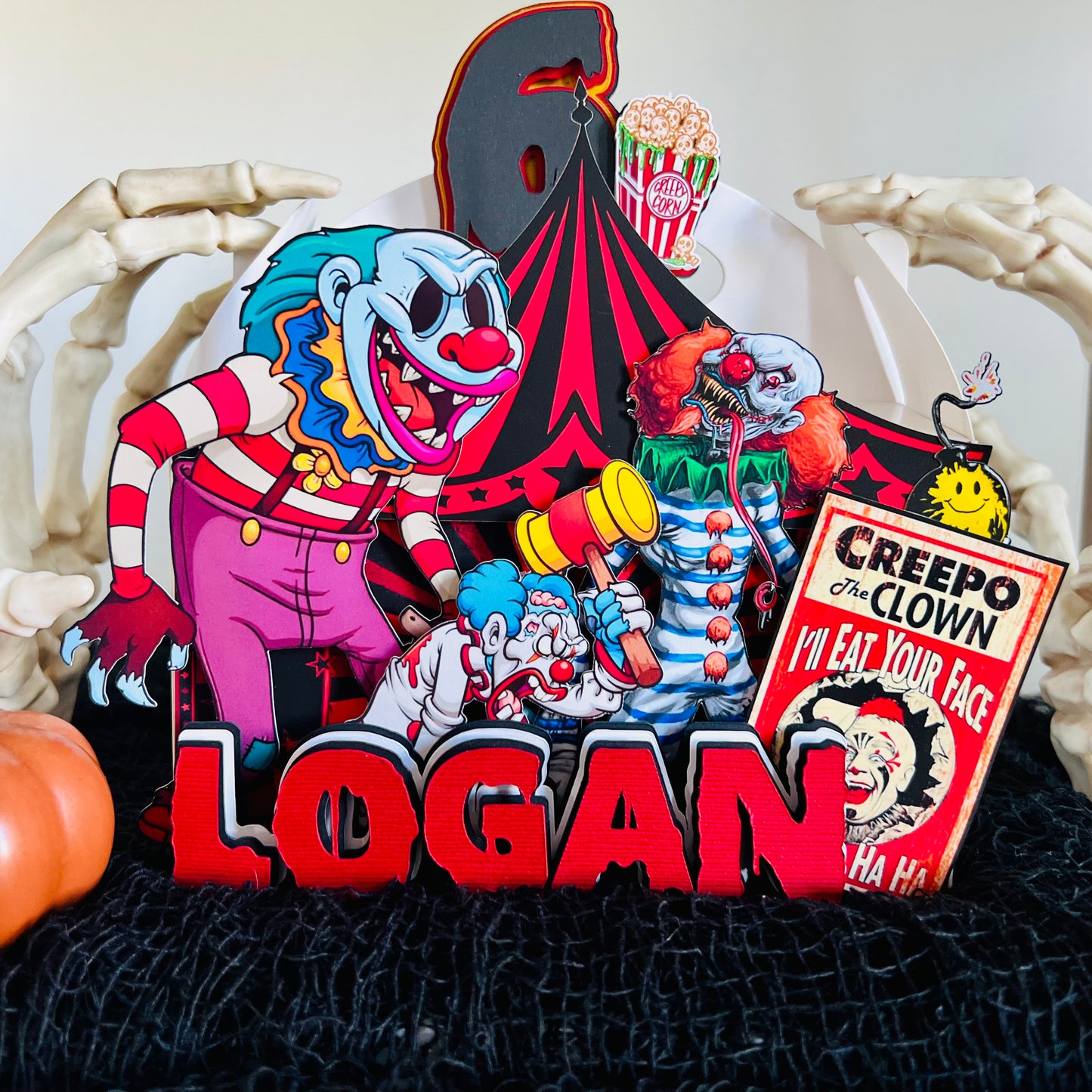 Circus favor boxes