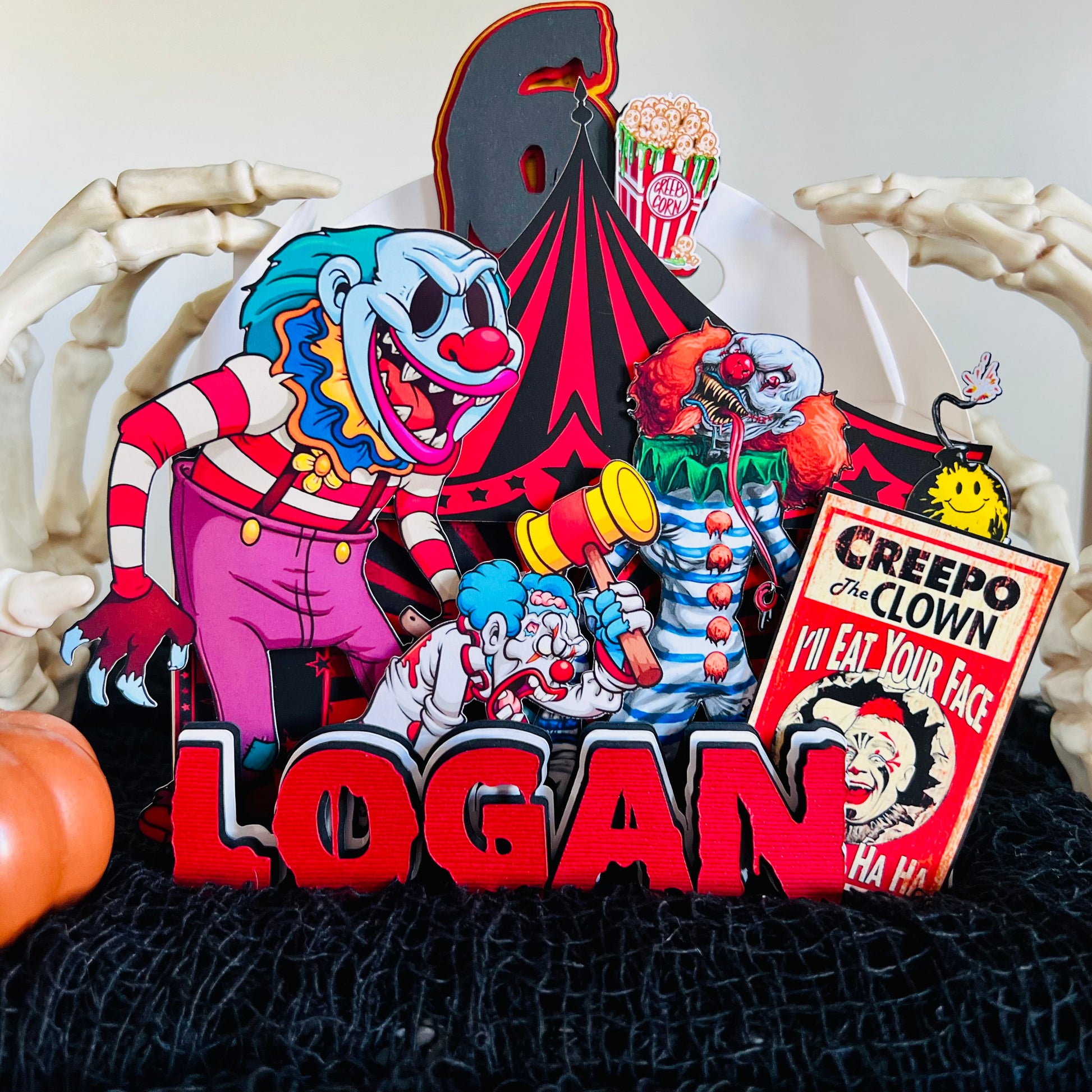 Circus favor boxes