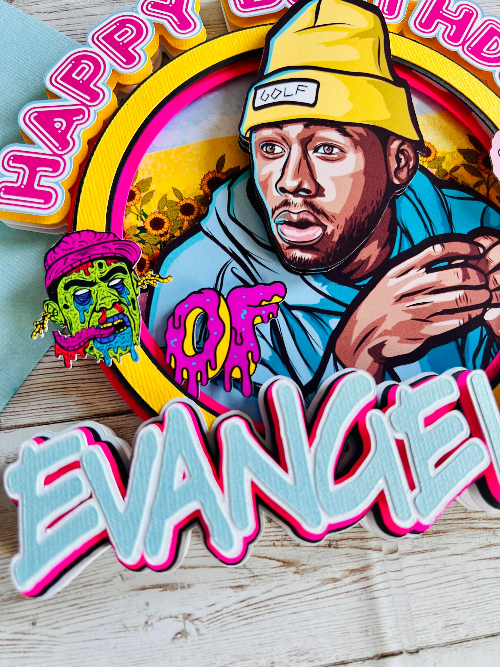 Tyler the creator cake topper