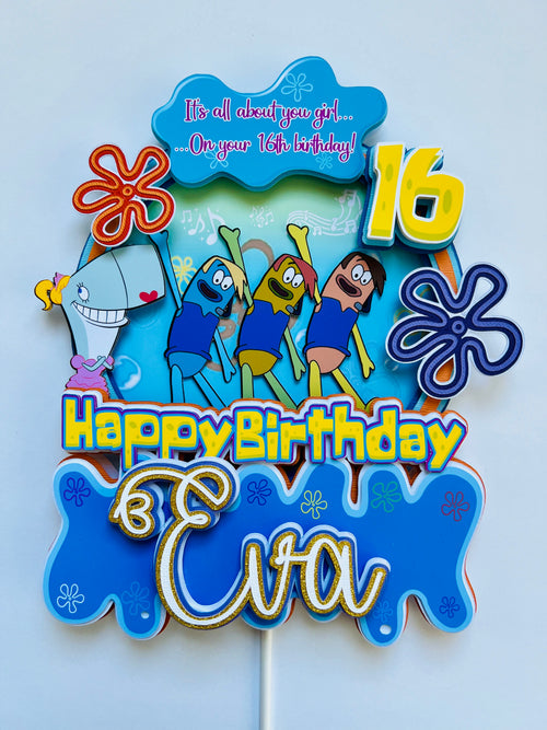 Boys Who Cry  cake topper