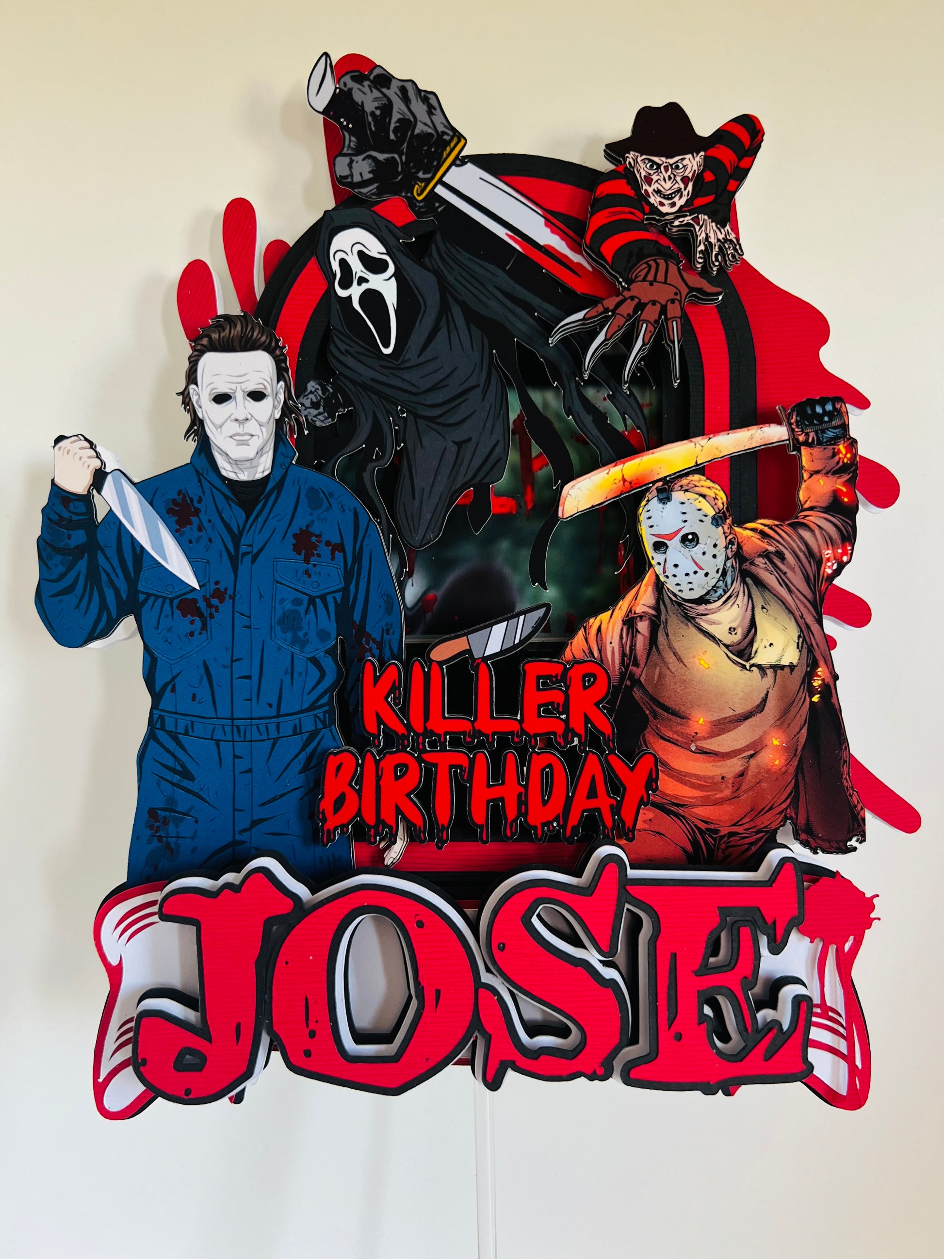 Halloween cake topper