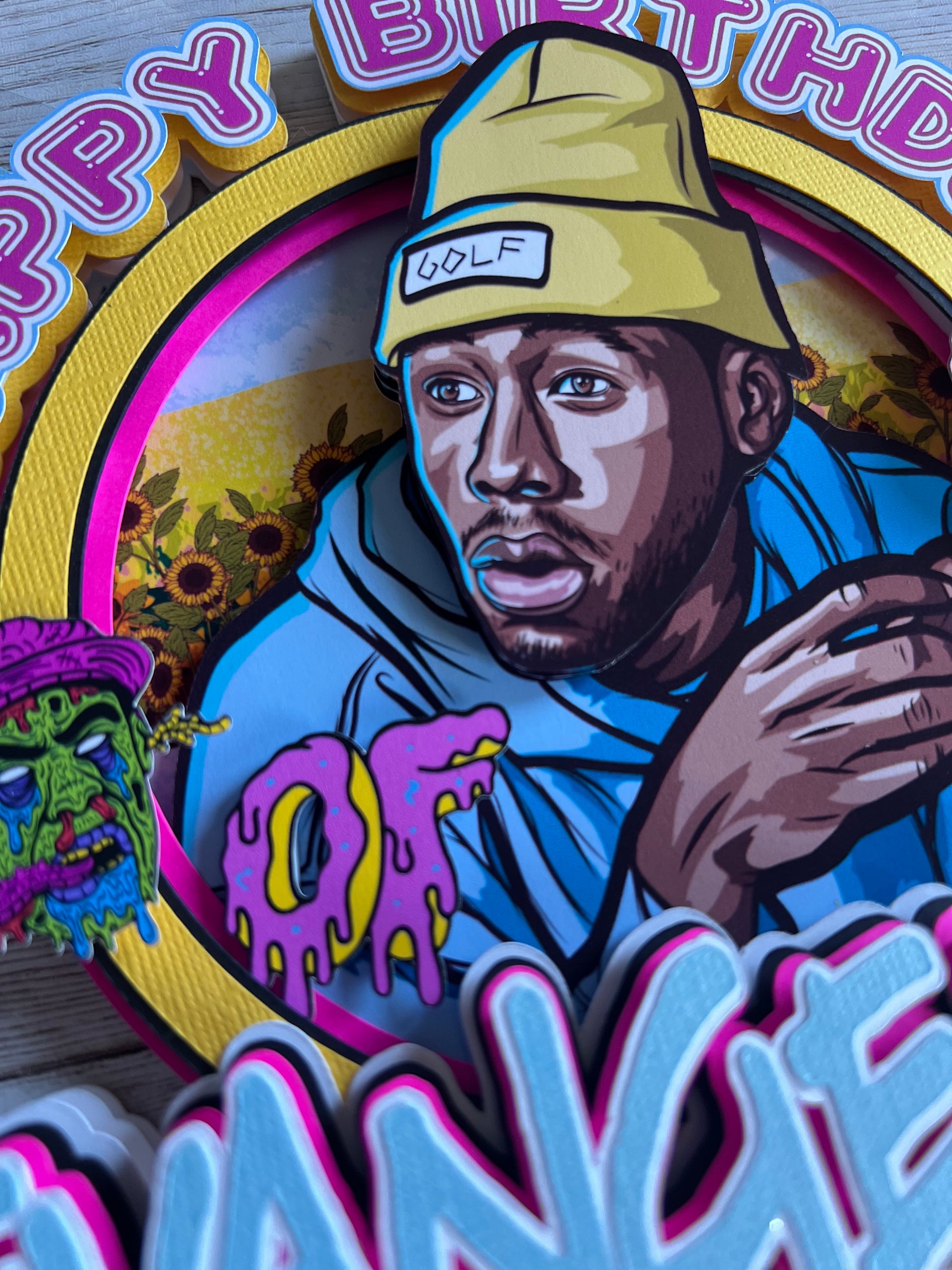 Tyler the creator cake topper