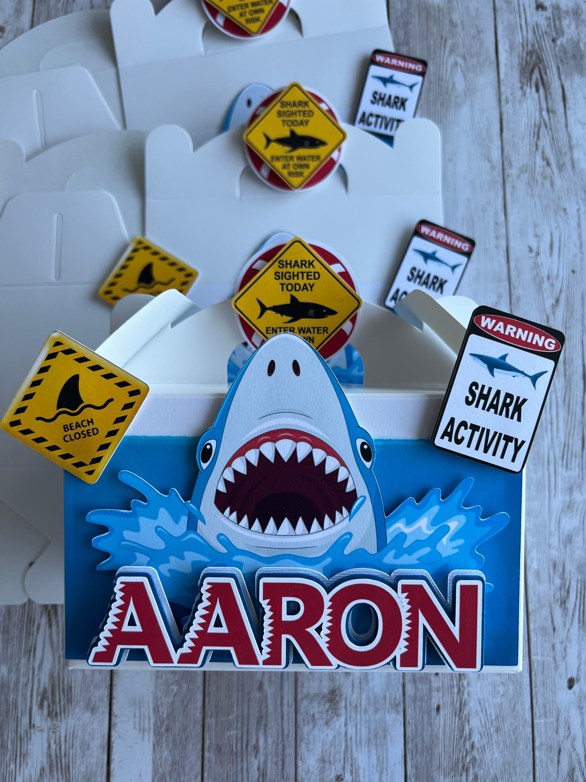 Shark Favor Boxes