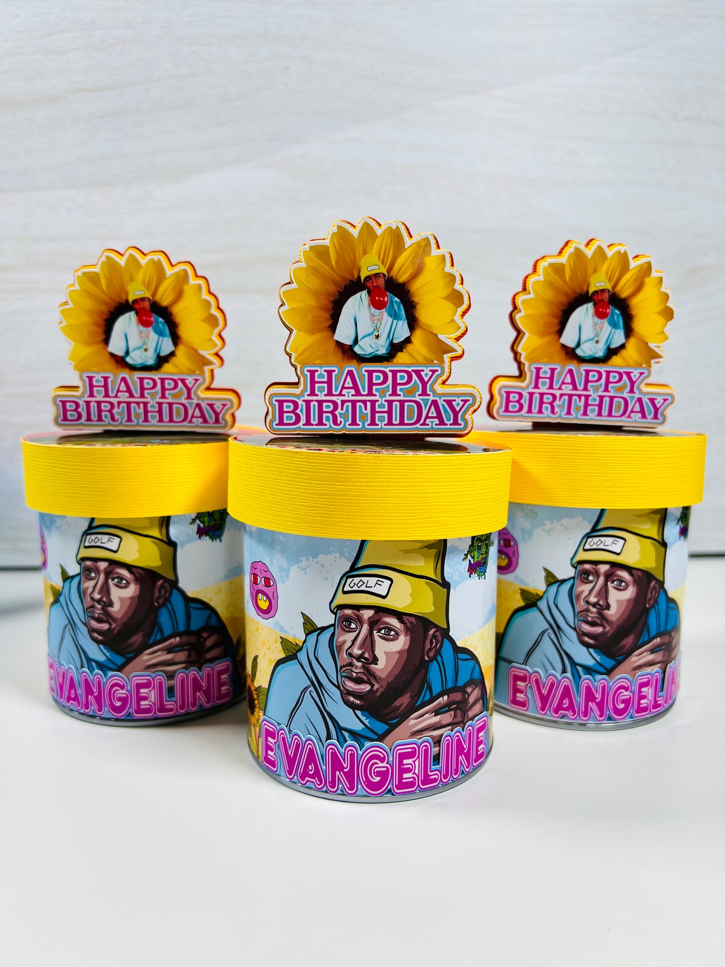 Personalized Pringles cans