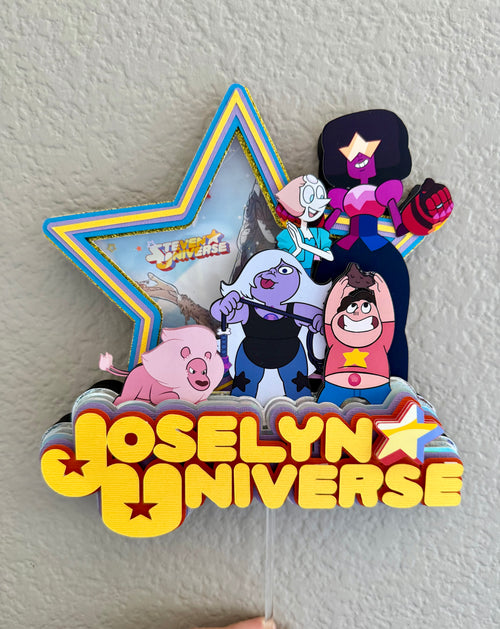 Steven Universe cake topper let