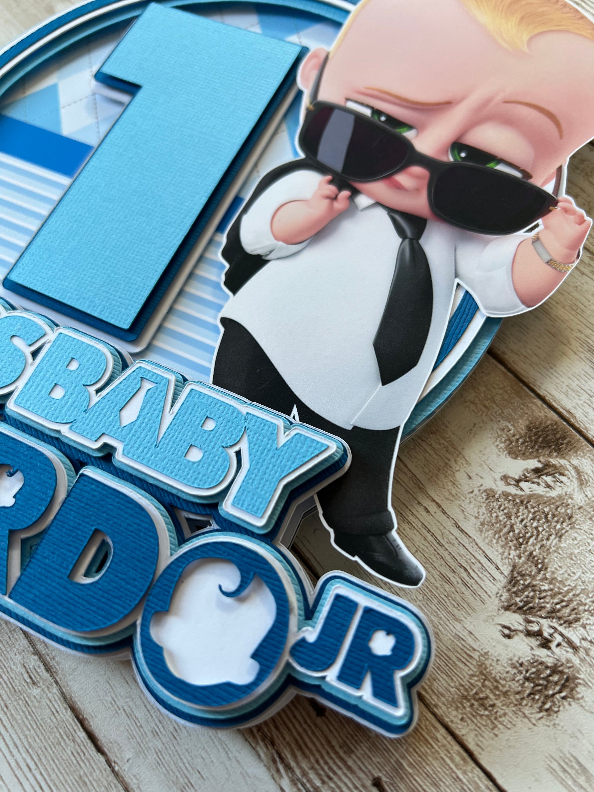 boss baby cake topper