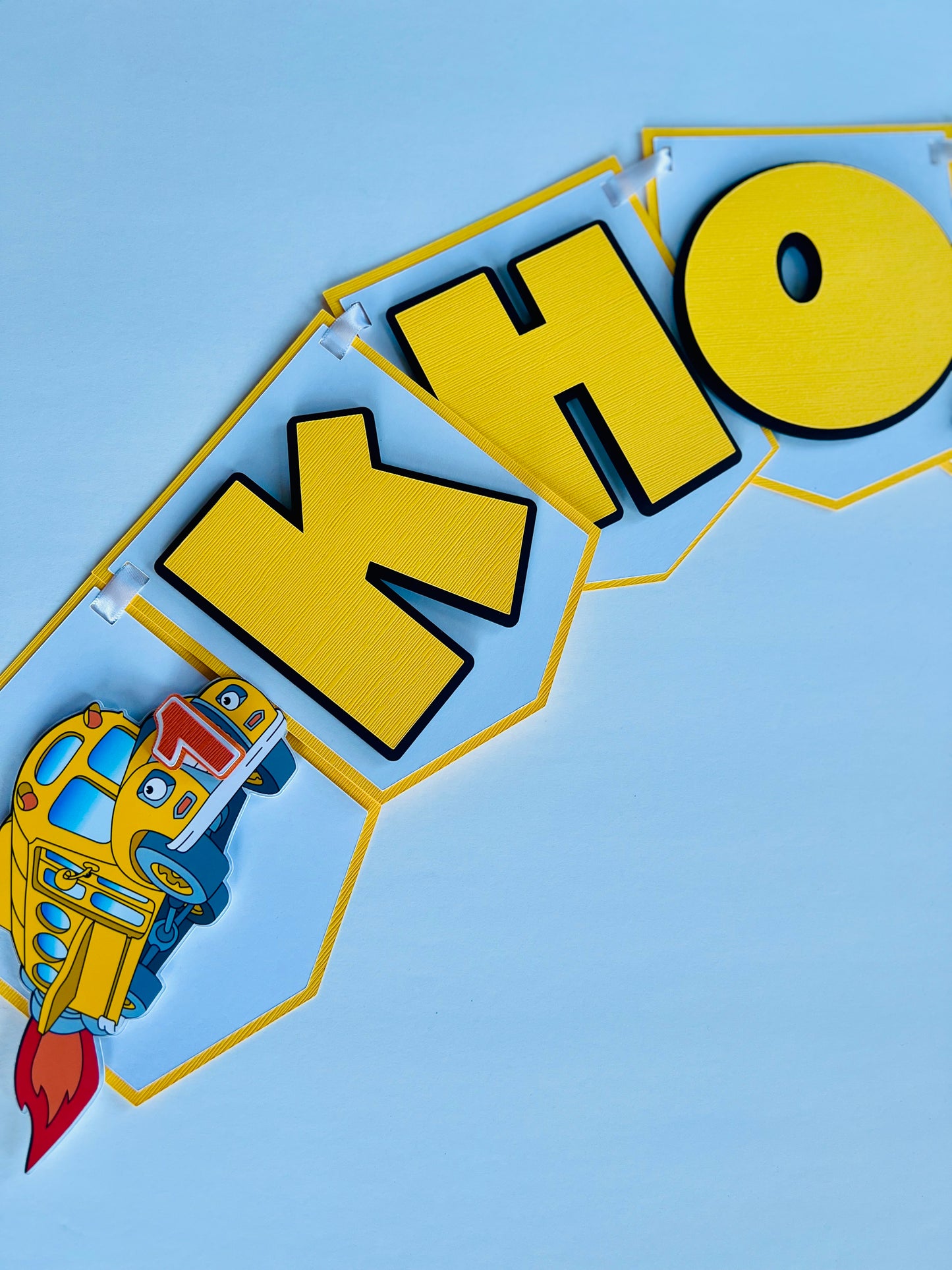 The Magic School Bus Birthday Banner