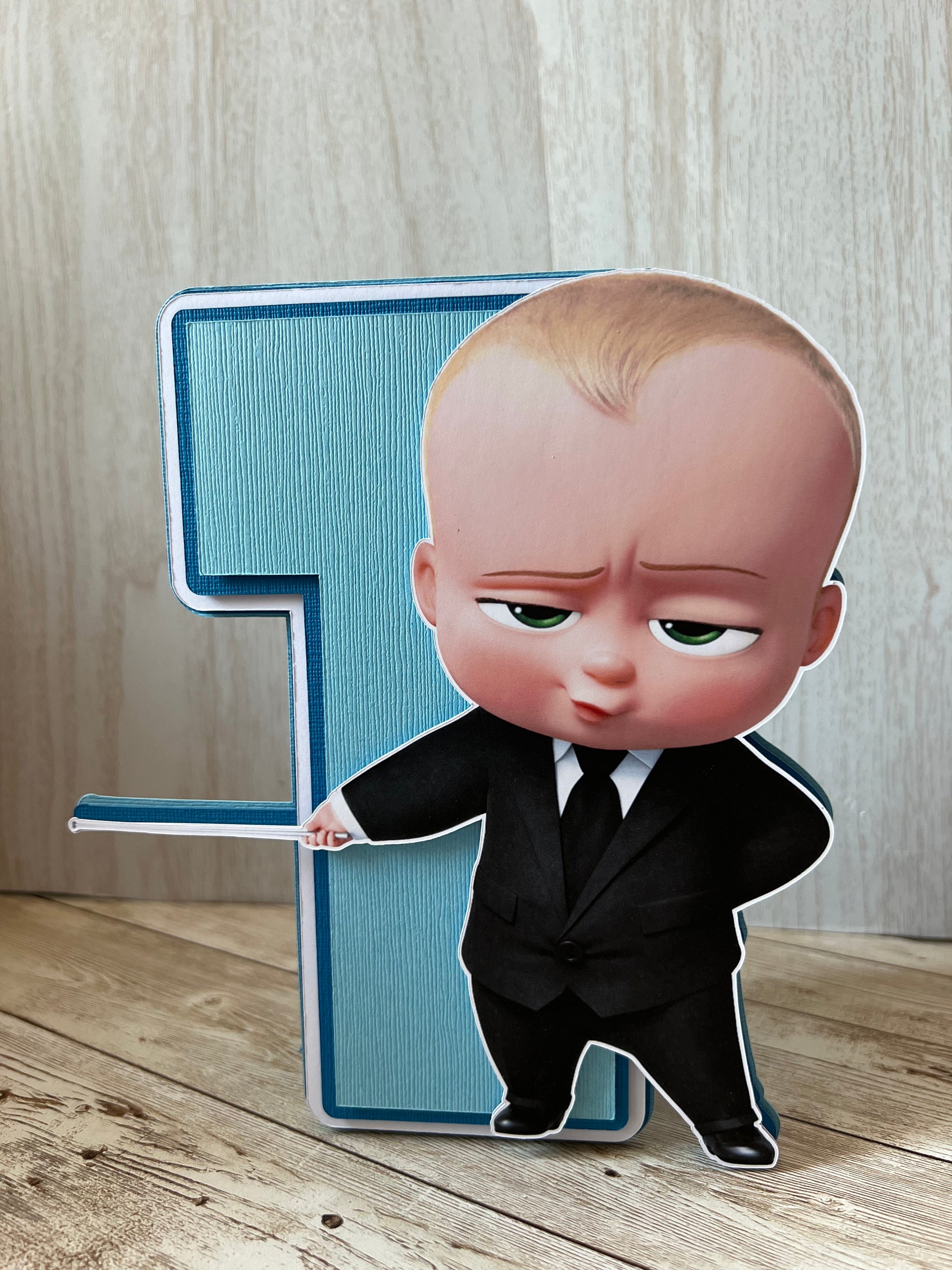 boss baby centerpiece