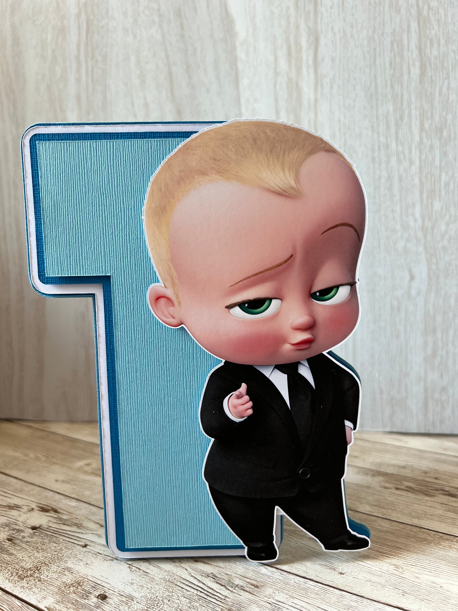 boss baby cake topper
