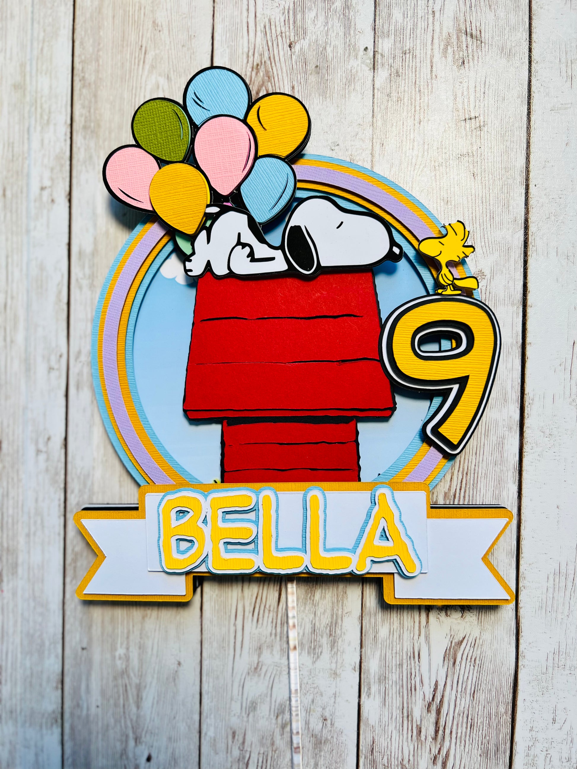 snoopy cake topper