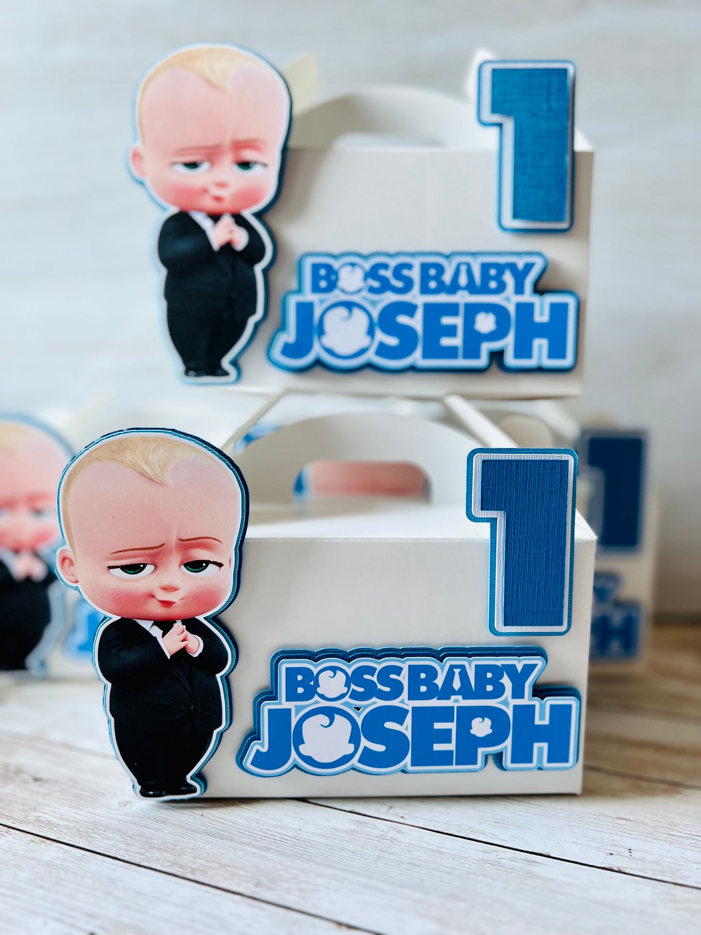 Boss Baby favor boxes