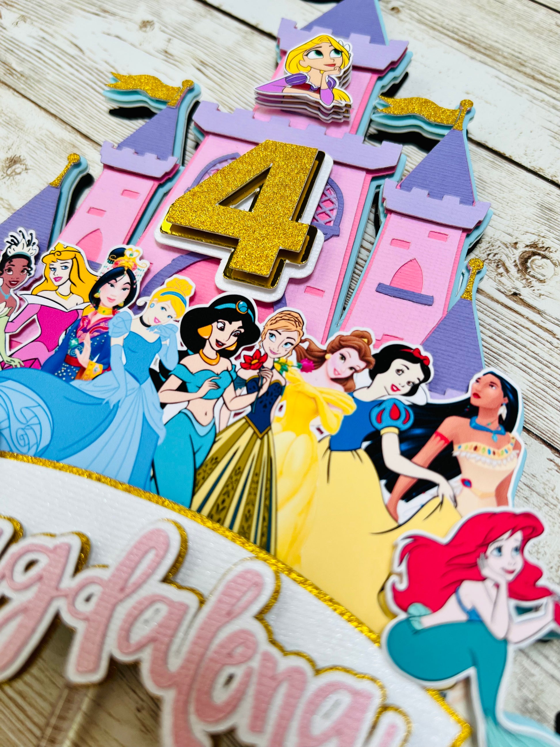 Pocahontas Cake Topper