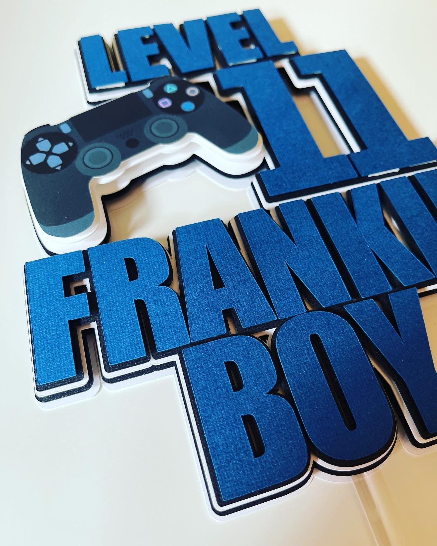 Gamer Cake Topper