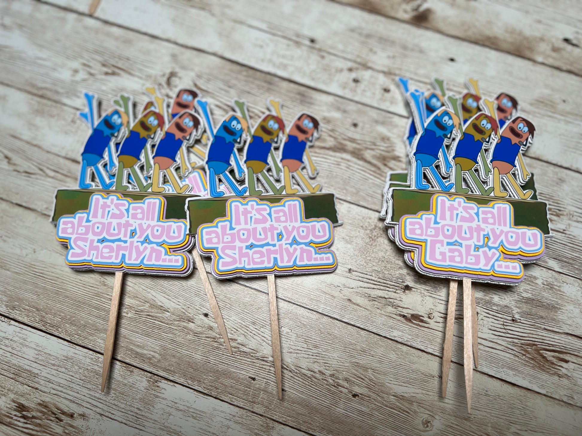 boys who cry cupcake toppers