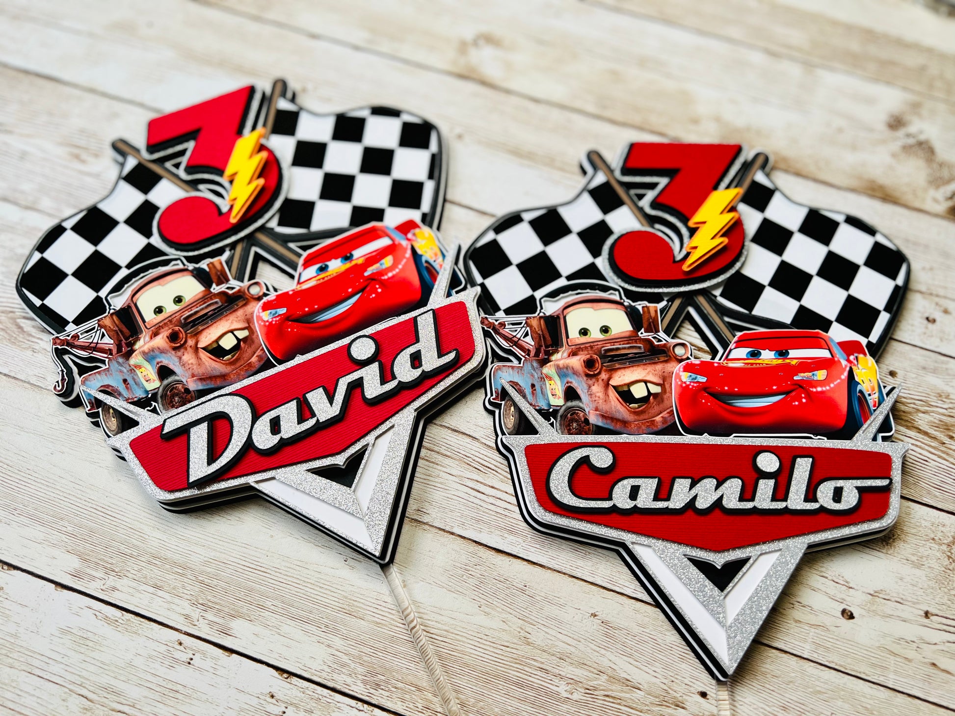 Cars cake topper