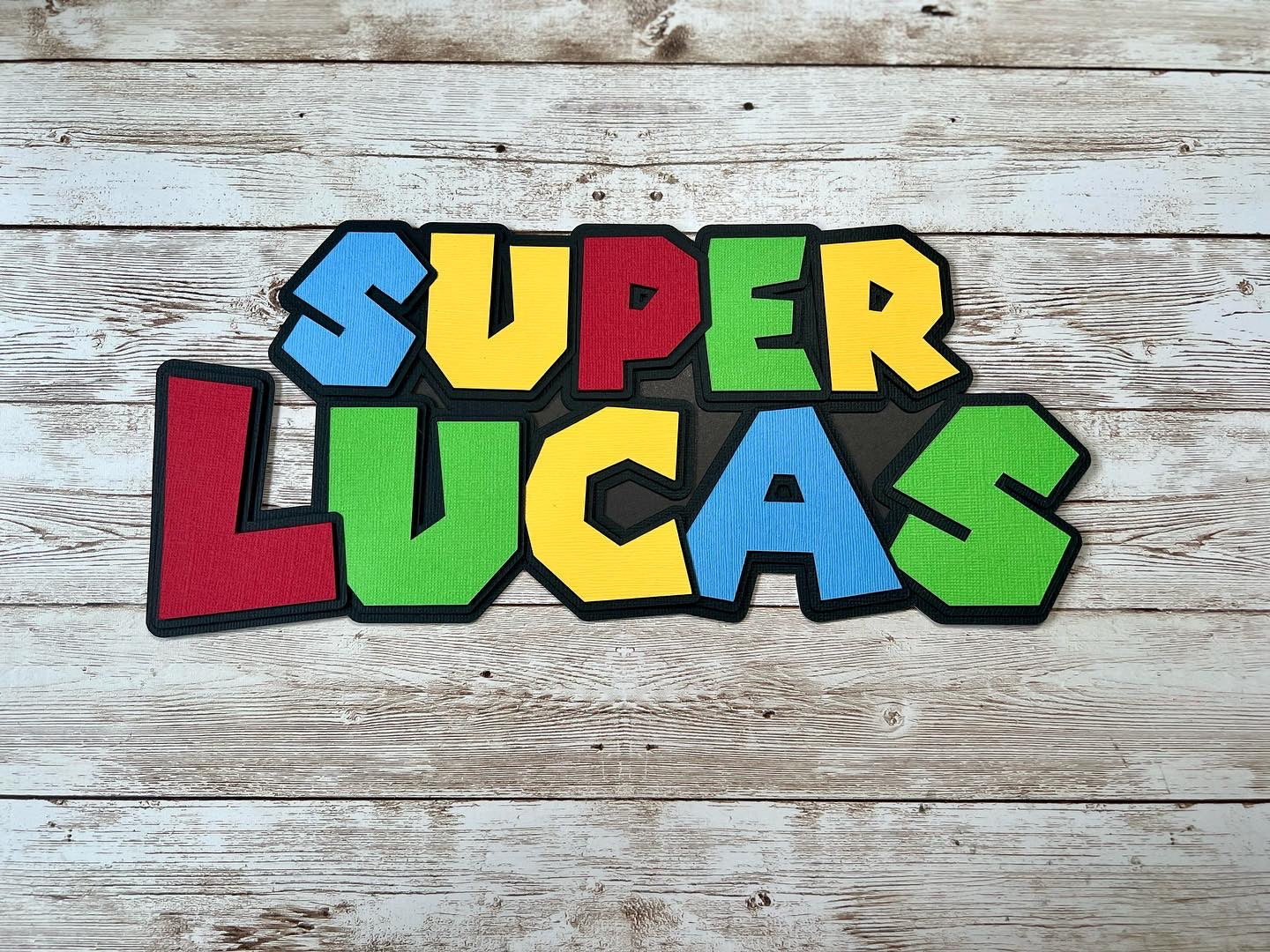 Super Mario Logo Name