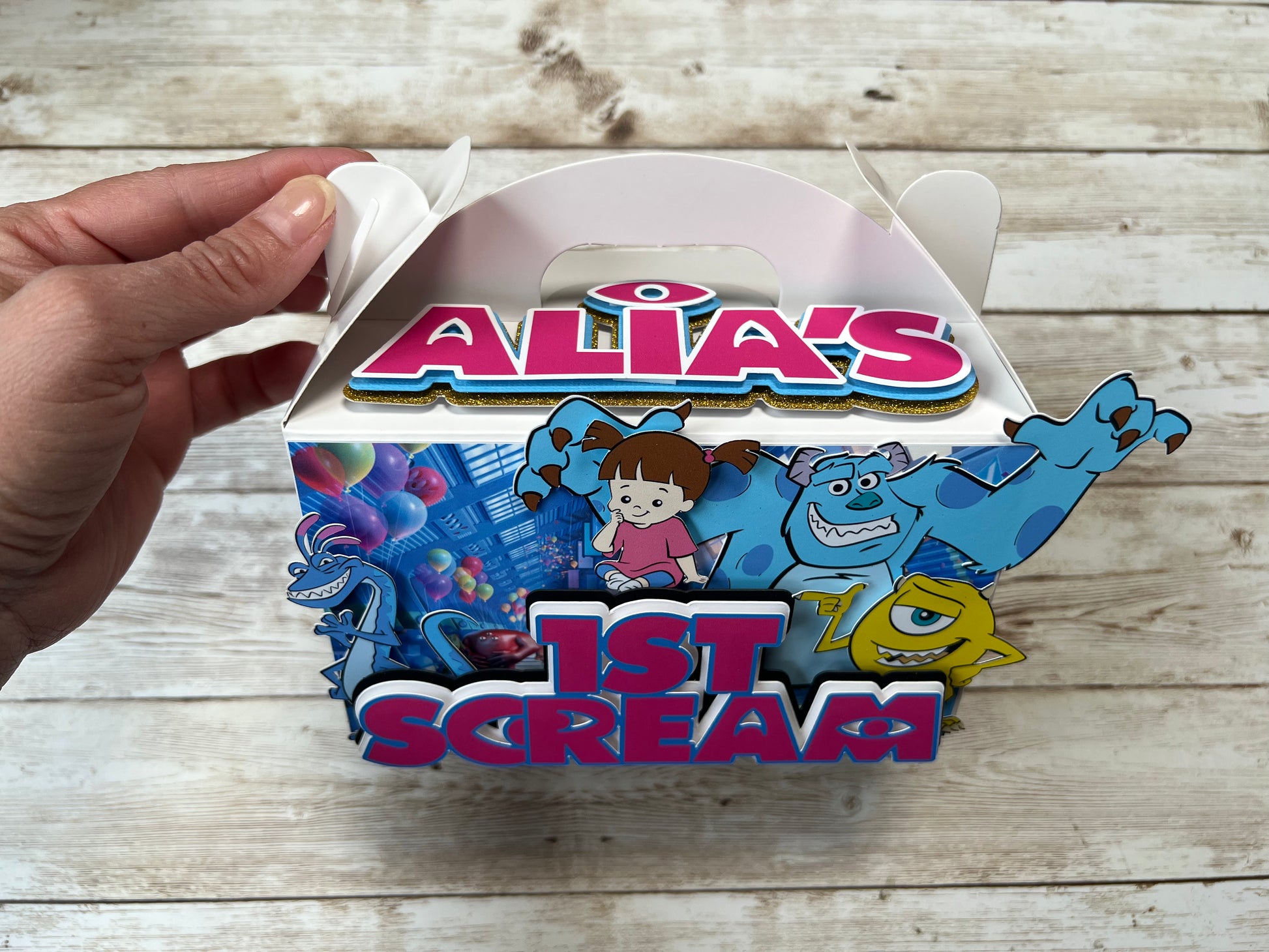 Monster Inc Party Treat Boxes