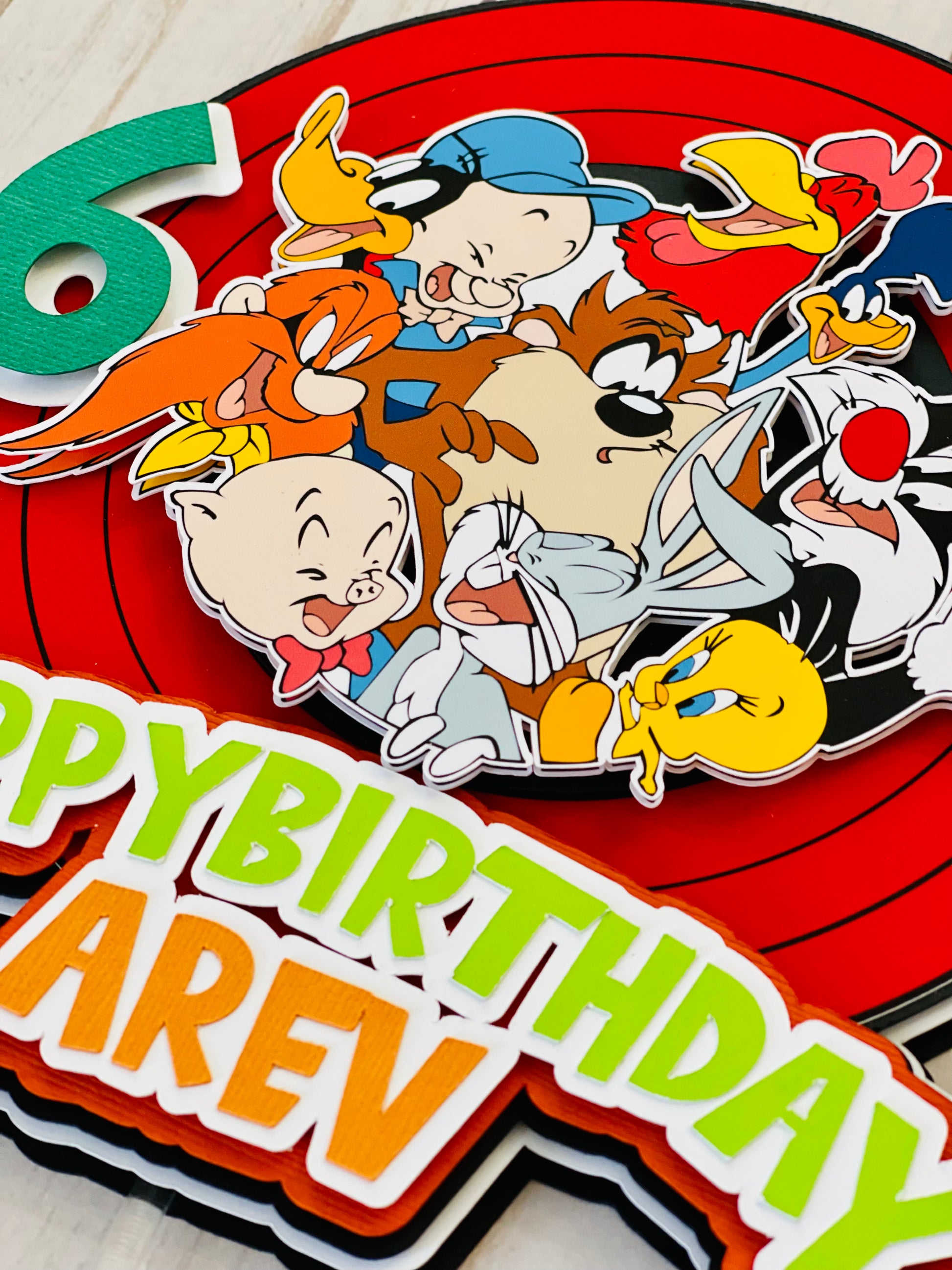 Looney Tunes Cake Topper