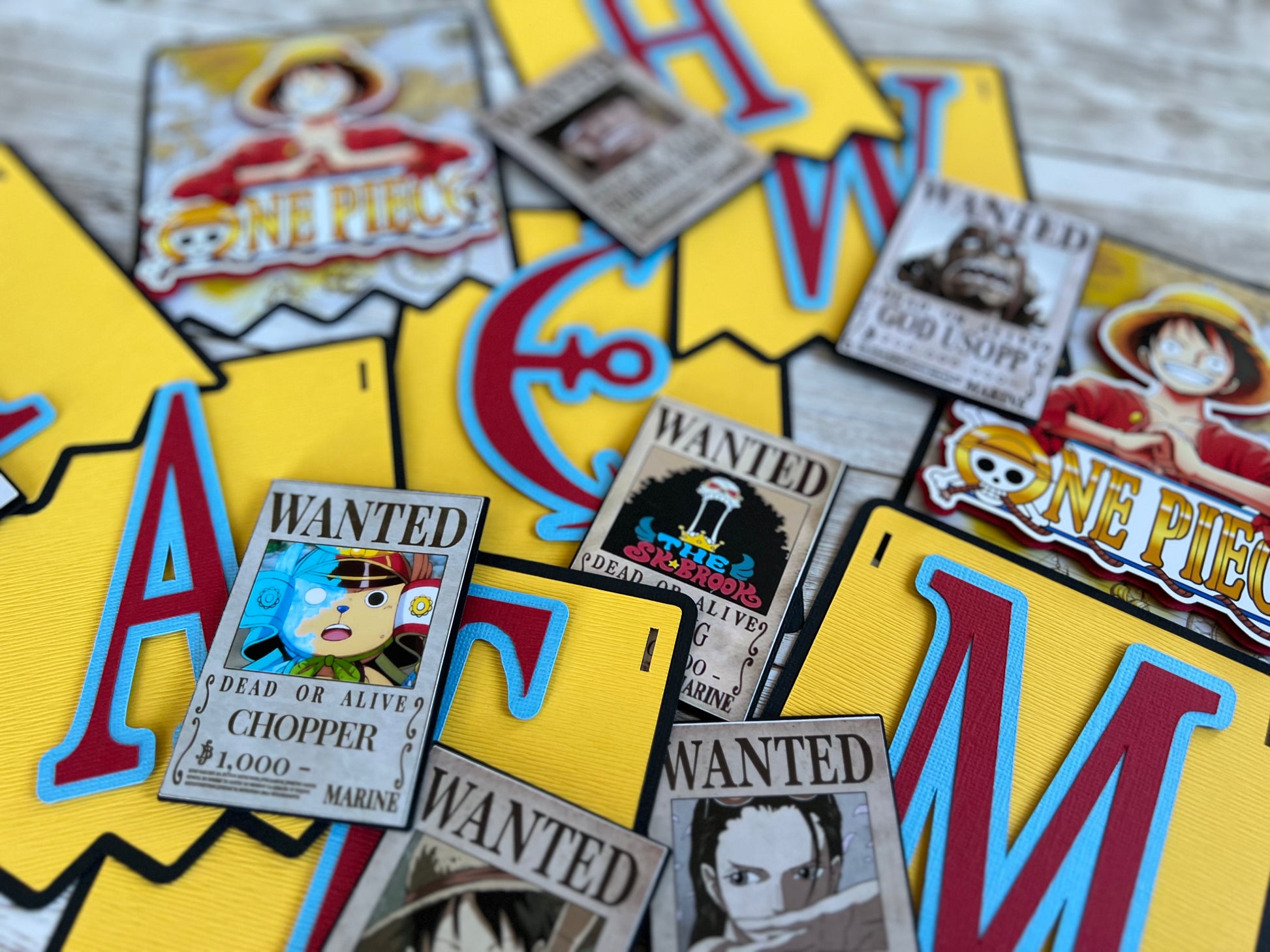 One Piece Birthday Banner