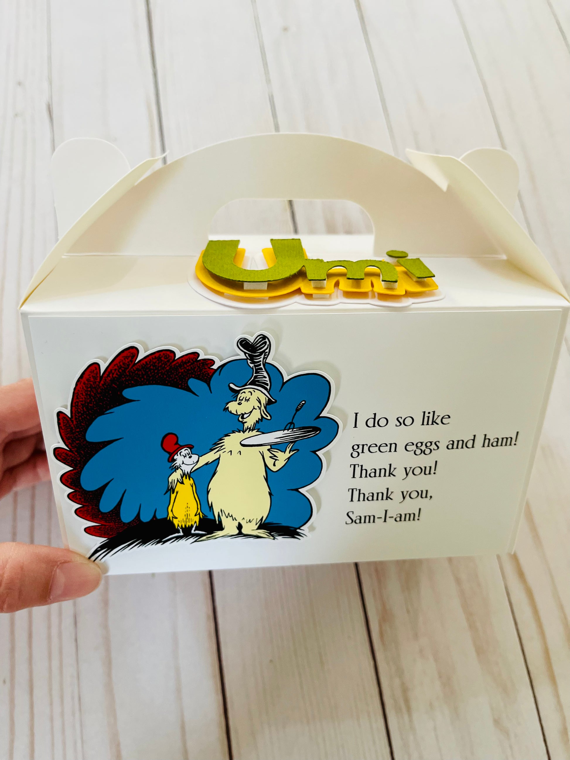 Sam I am party favors
