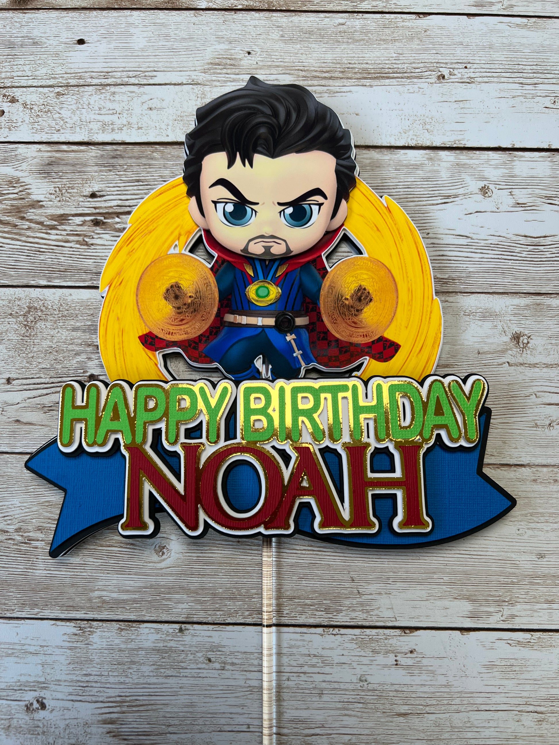 Doctor Strange Cake Topper