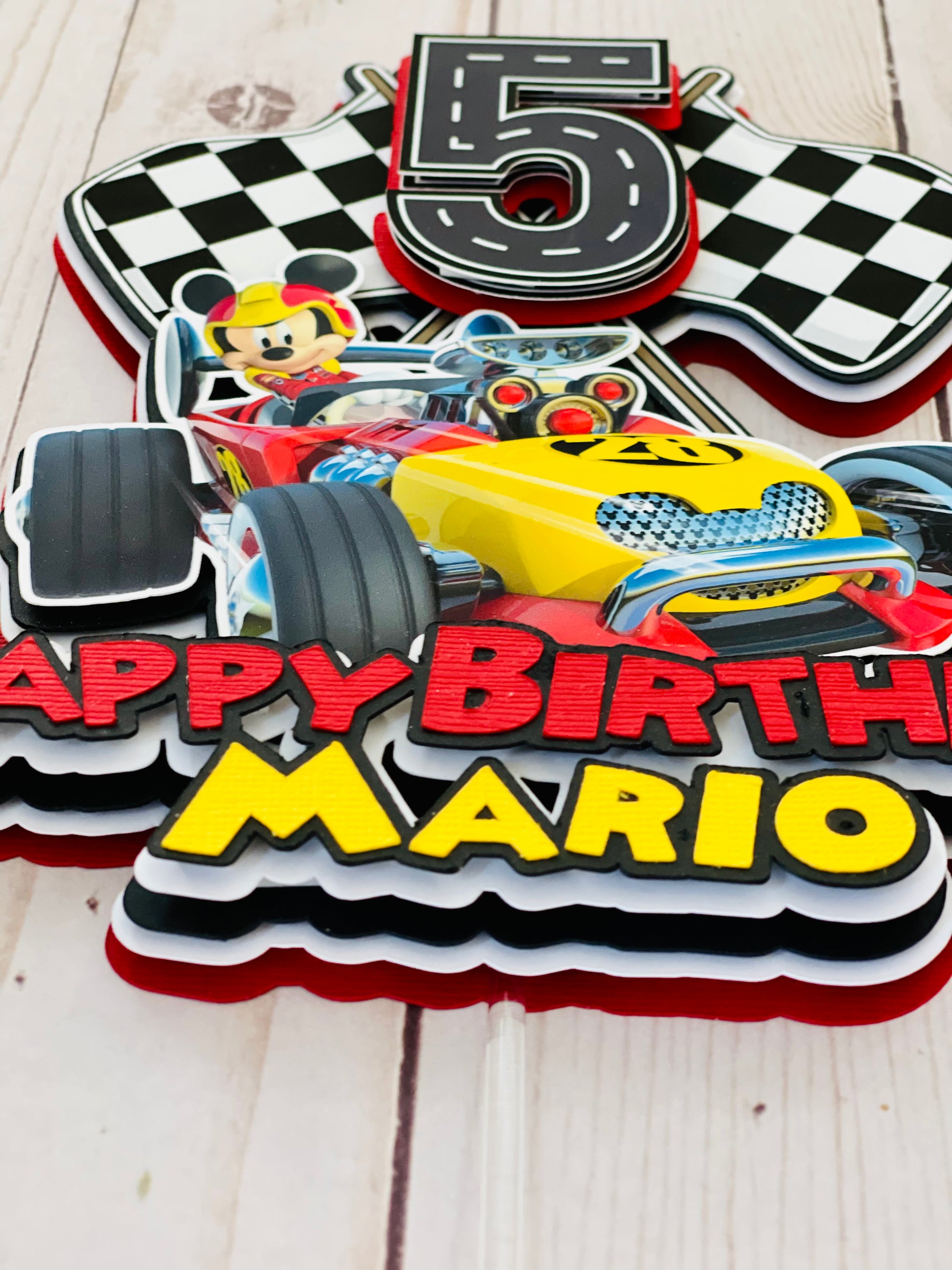 Roadster Cake Topper