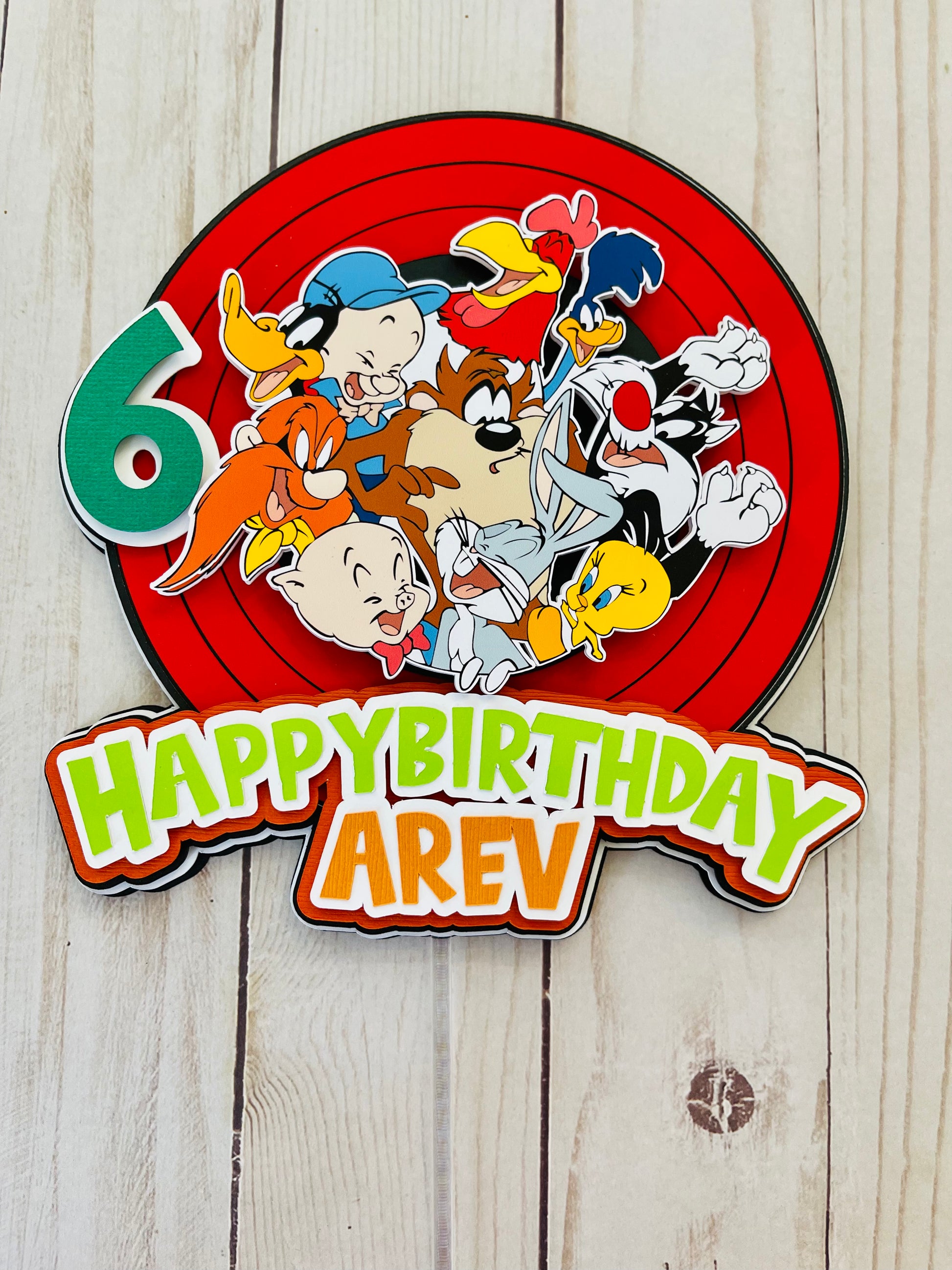 Porky Cake Topper