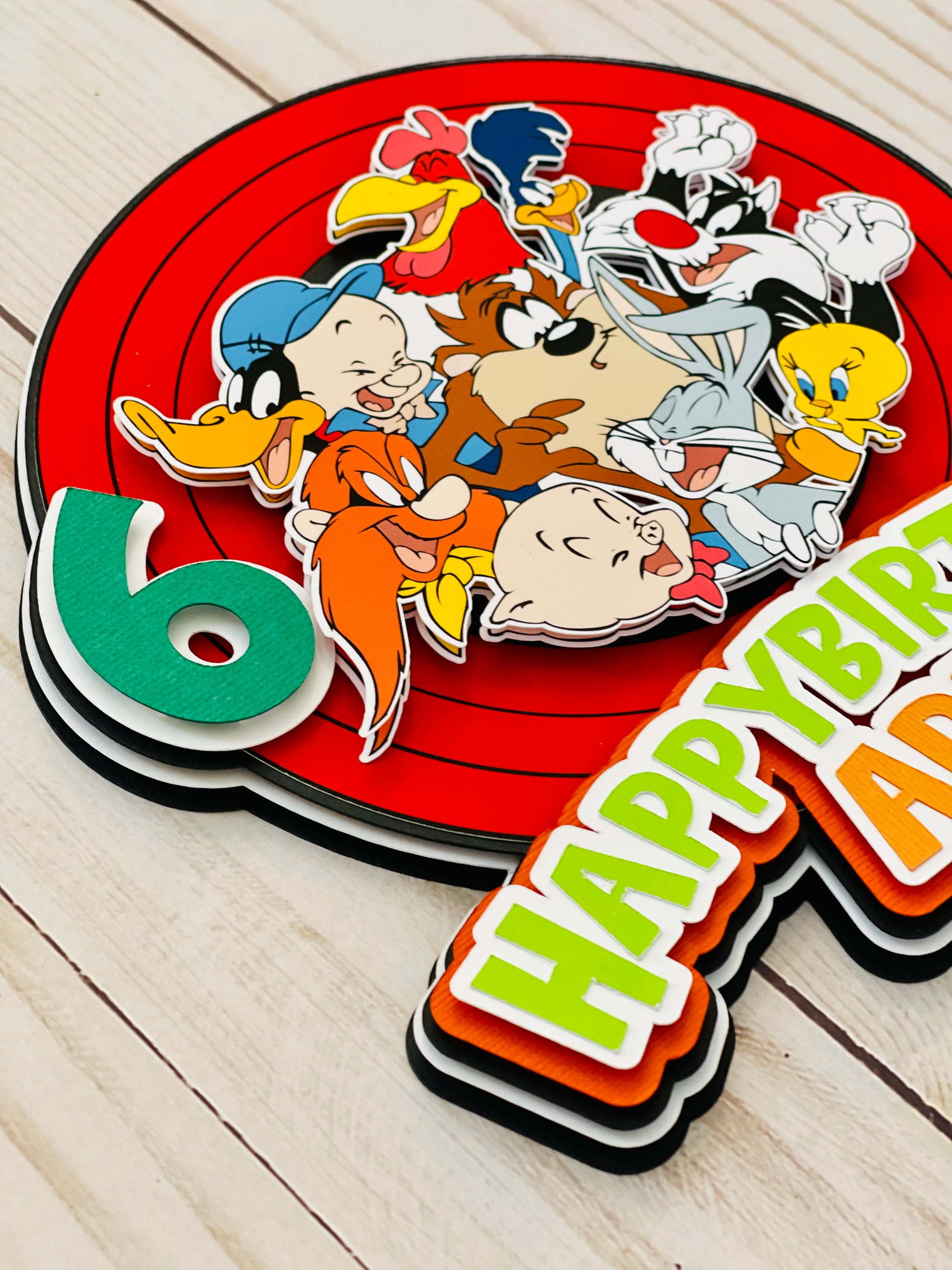 tweety Looney tunes cale topper