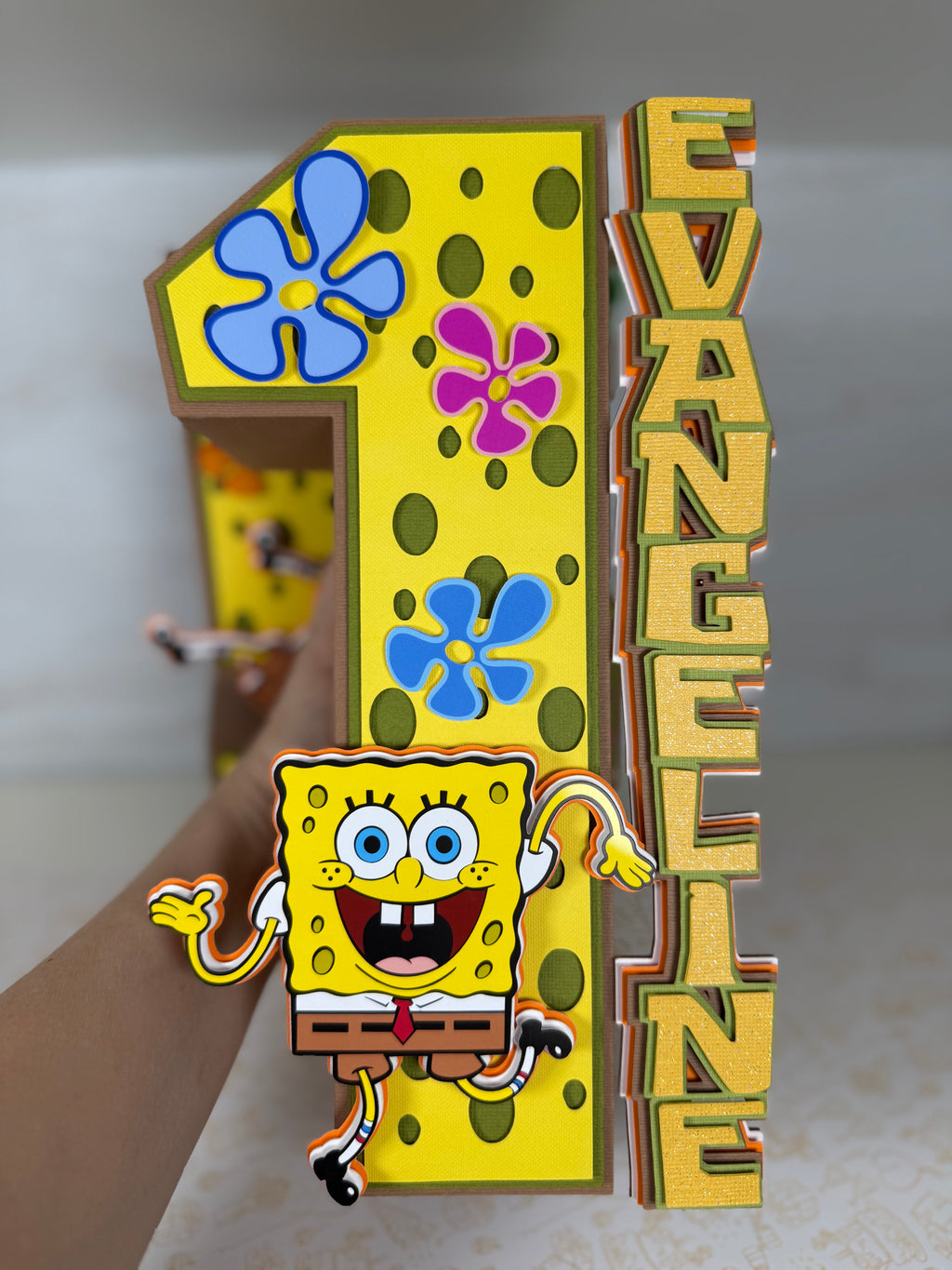Sponge 3D Numbers