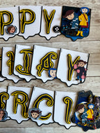 Coraline jones birthday banner