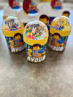 Lego Shaker Chip Cans