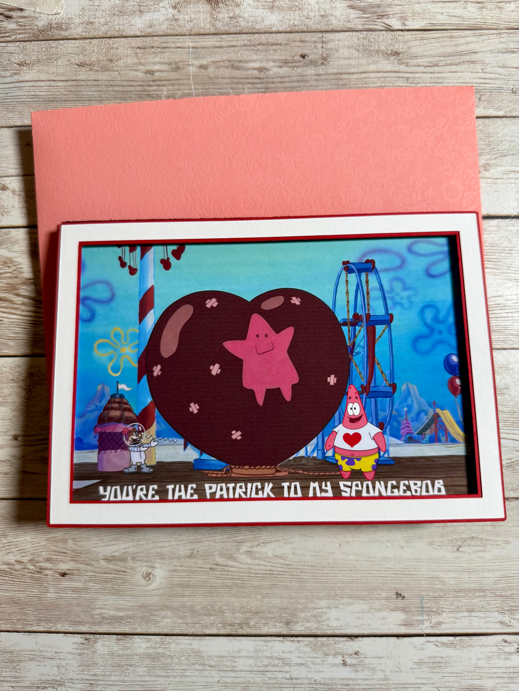 Patrick Star Valentine Card