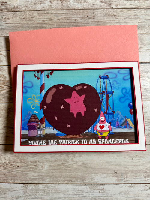 Patrick Star Valentine Card