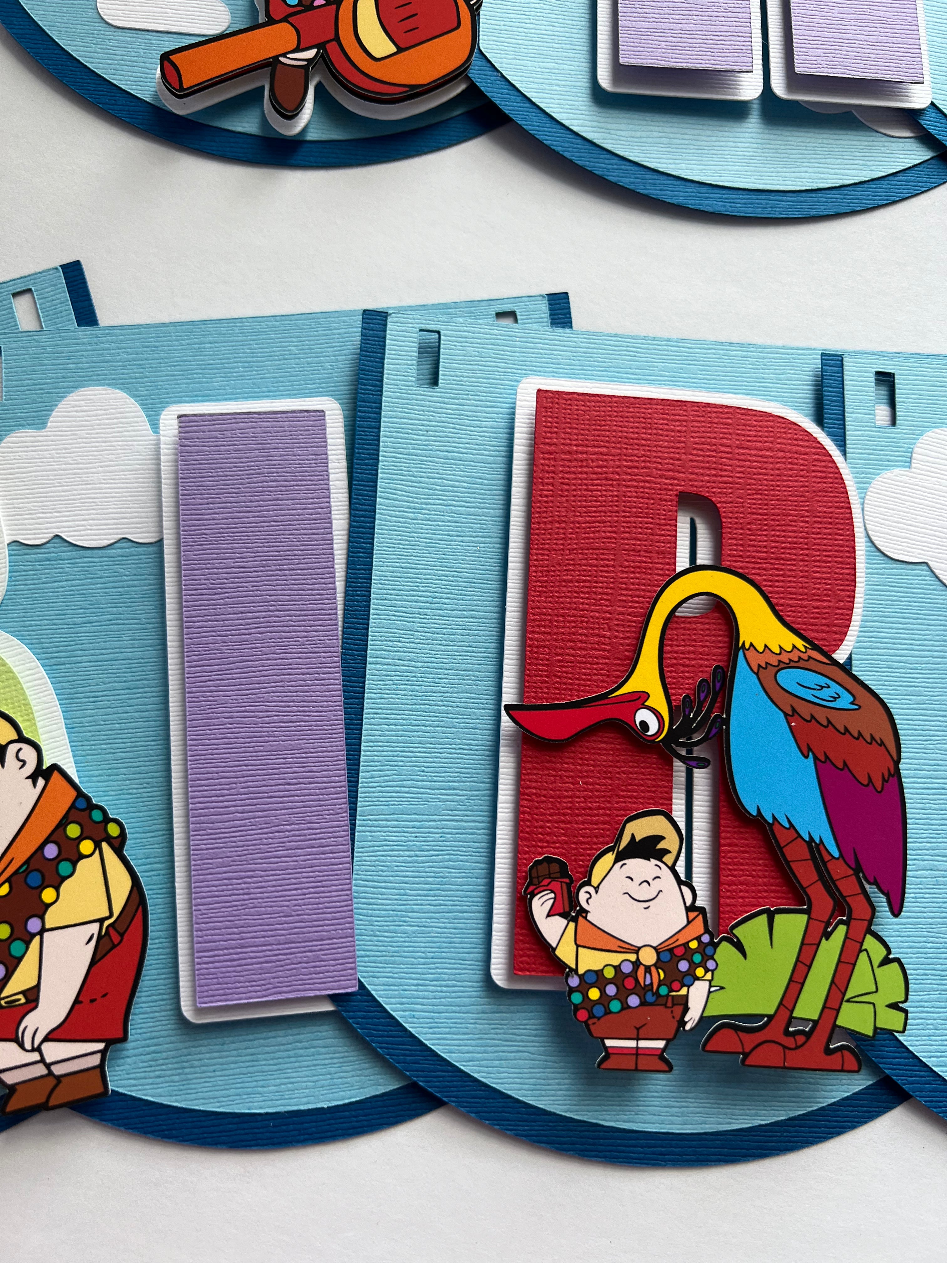 Up Pixar birthday banner