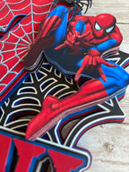Spiderman cake topper