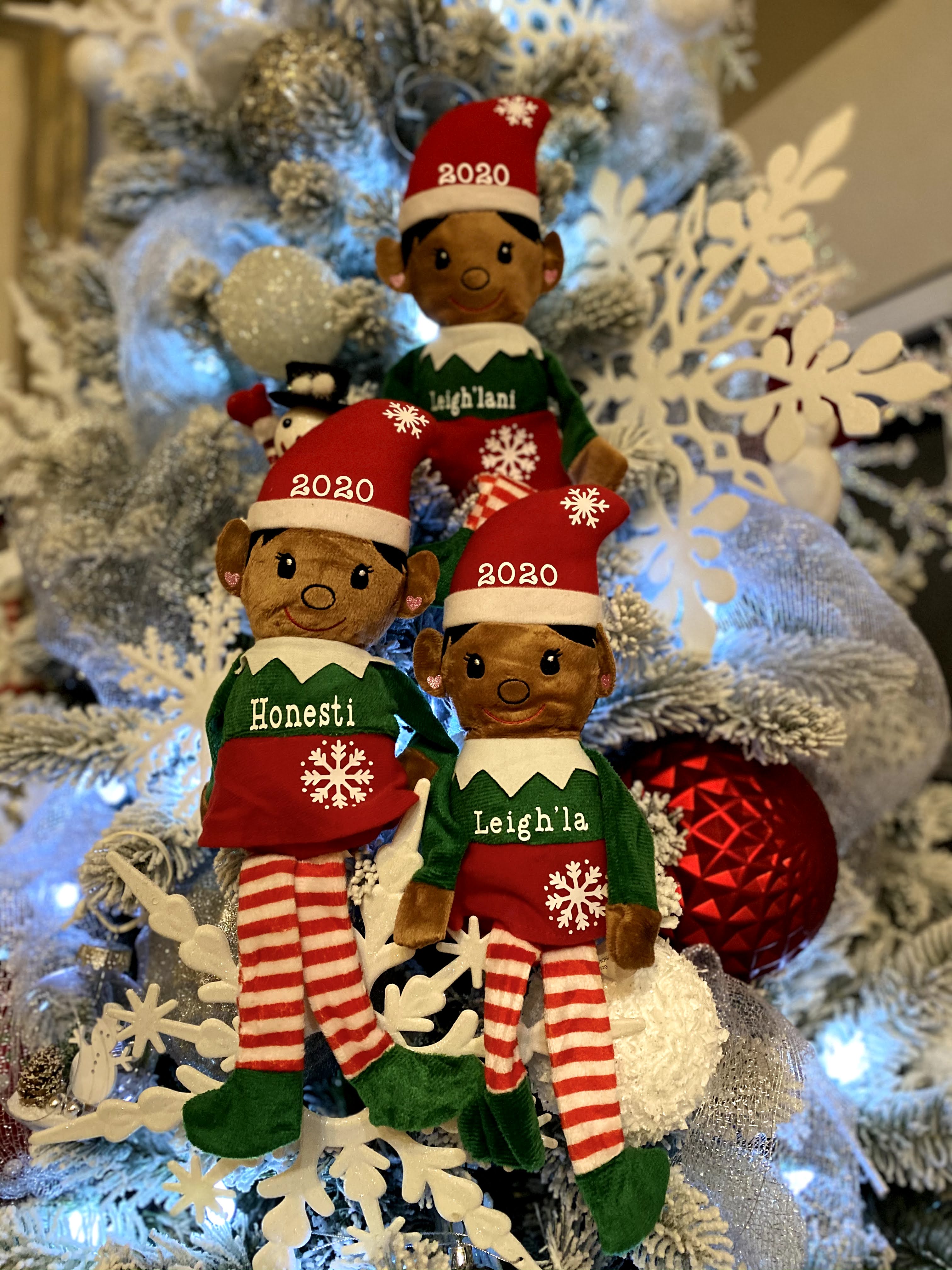 Christmas elves personalized