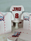 Jersey baseball favor boxes