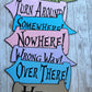 Alice in Wonderland Party Signs