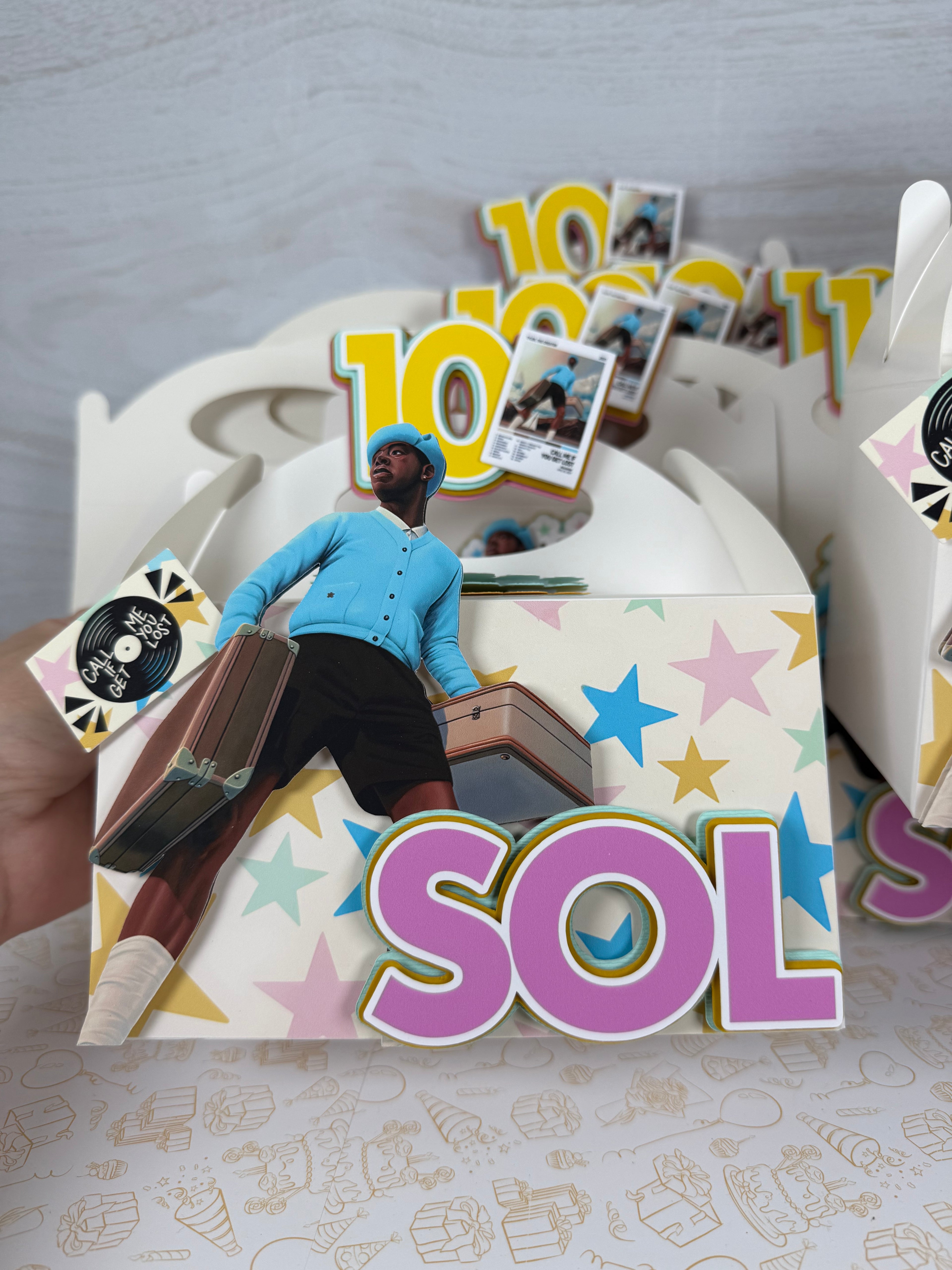 Call Me If You Get Lost Favor Boxes