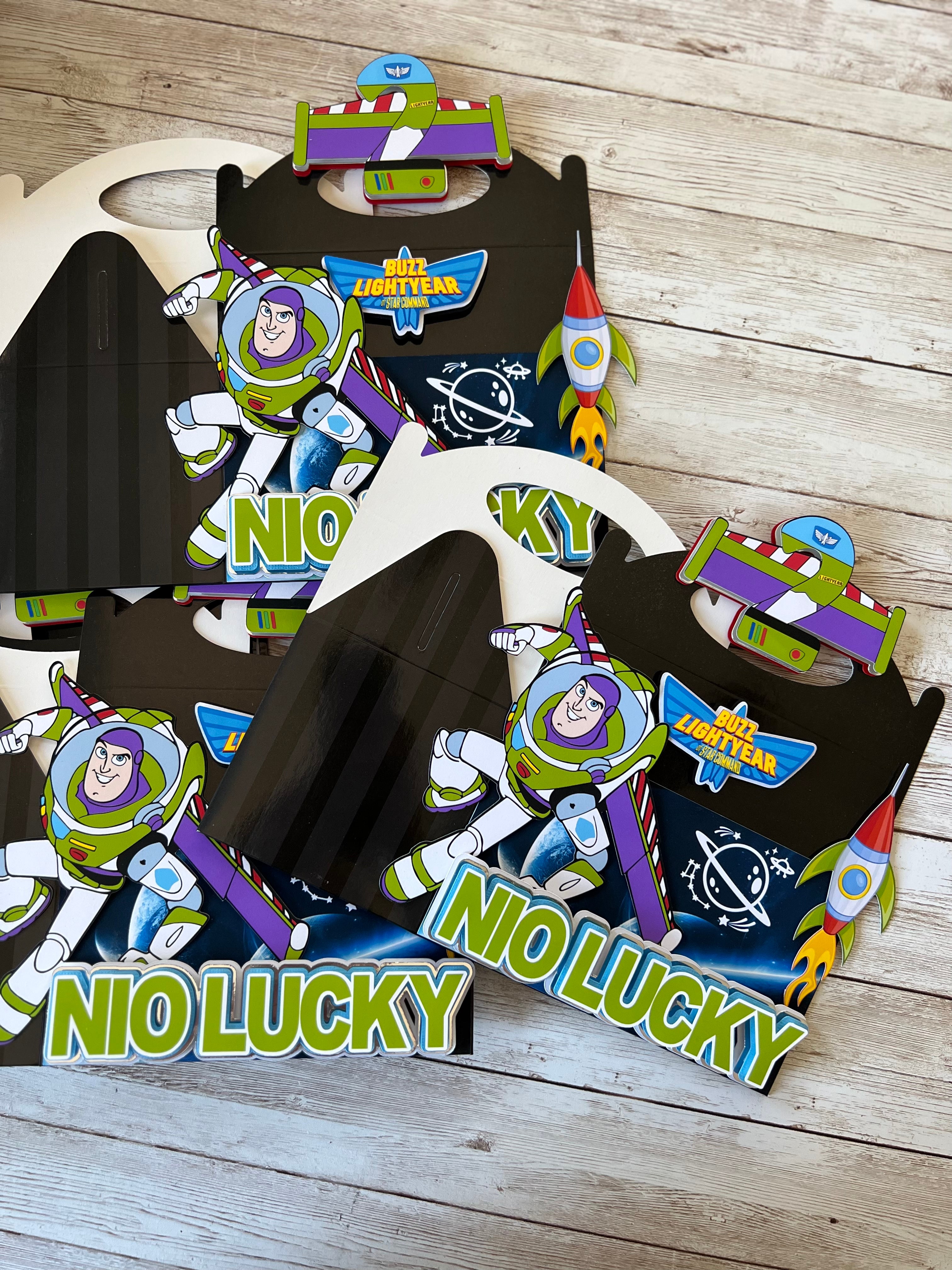 buzz Lightyear favor box