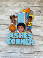 Gracie's corner cake topper